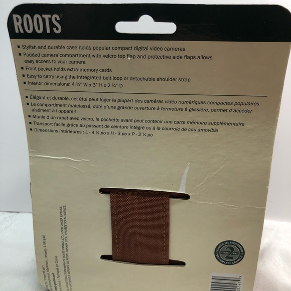 Vintage Roots Digital Video Camera Case R6300 New - Picture 12 of 14